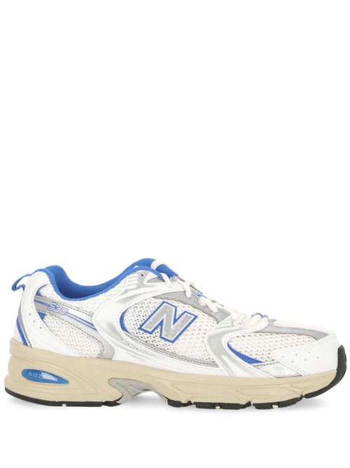 white royal blue silver mesh New Balance | MR530EAWHITE/BLUE